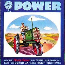 Descriptive Booklet - Oliver Farm Equipment, Oliver 60 Tractor, 1941