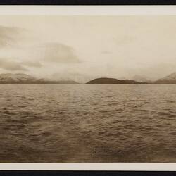 Panorama. Beagle Channel, Tierra Del Fuego, Chile. 07/05/1929