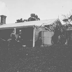 Negative - Family & Residence, Charlton, Victoria, 1900