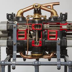 Engine - A.G.M. Michell, Crankless Engines (Aust.) Pty Ltd, 8-Cylinder, Melbourne, Victoria, 1923