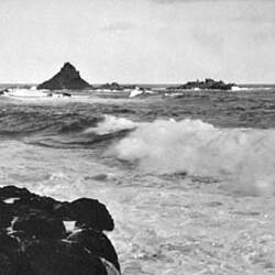 Photograph - by A.J. Campbell, Pyramid Rock, Phillip Island, Victoria, circa 1900