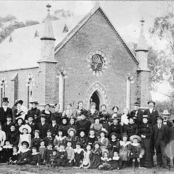 Negative - Shelbourne East, Victoria, circa 1900