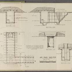 Off-white page with black printed annotated diagrams.