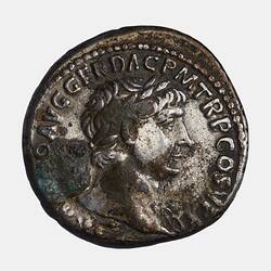 Coin - Denarius, Emperor Trajan, Ancient Roman Empire, 103-111 AD