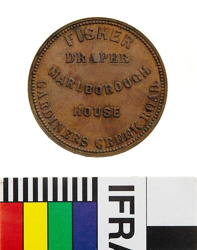 Fisher Token Halfpenny