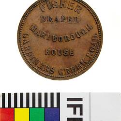 Fisher Token Halfpenny
