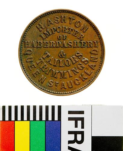 H. Ashton Token Halfpenny