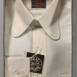 Shirt - 'Glo-Weave Great Shape', Cream, 1975