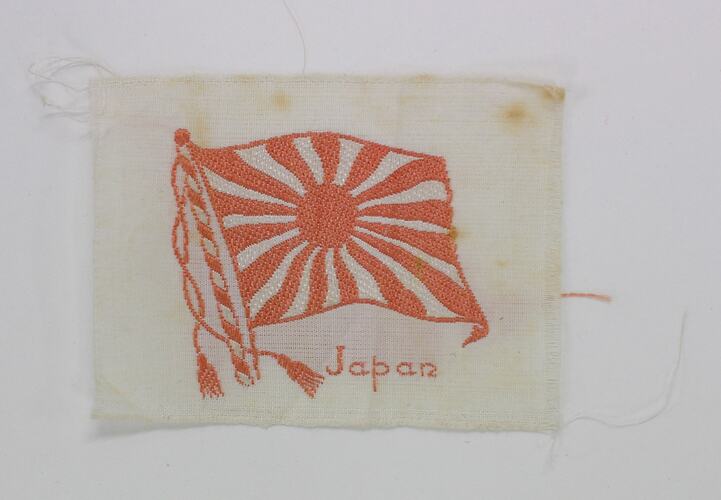 Silk Cigarette Card - Japan Flag