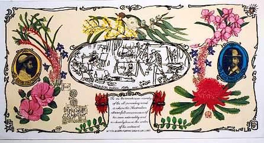 Tapestry The Heidelberg School, Victorian Tapestry 2001