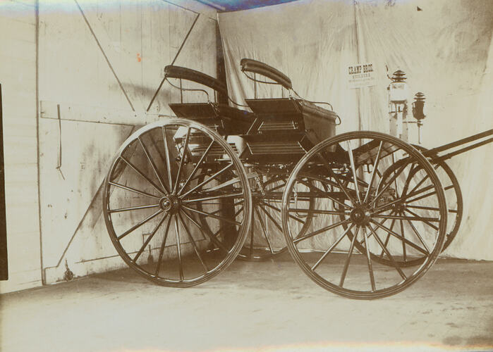 Photograph - Cramp Bros., Phaeton Carriage, Hobart