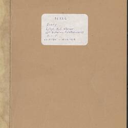 Diary - World War I, R C Werner, 1916-1918
