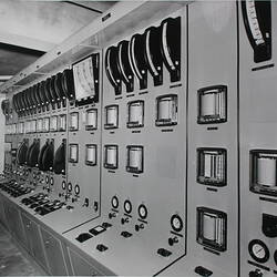 Photograph - Kodak, Control Panel, Coating Building For The Emuilsion Coating Machine, Coburg, circa 1964