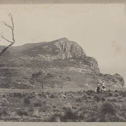 Photograph - Two Women & Child, Deal Island, Bass Strait, 1890
