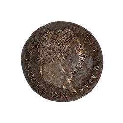 Coin - Penny, George III, Great Britain, 1818 (Obverse)