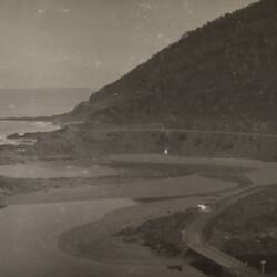 Photograph - Mouth of the St George River & The Great Ocean Road, Lorne District, Victoria, 1930s