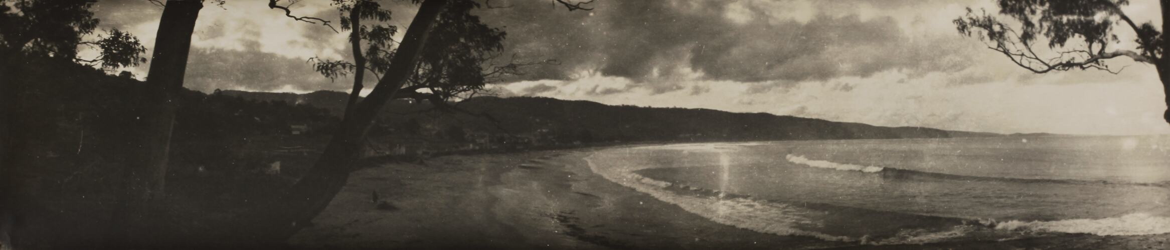 Photograph - Coastal Landscape, Lorne, Victoria, circa 1920s