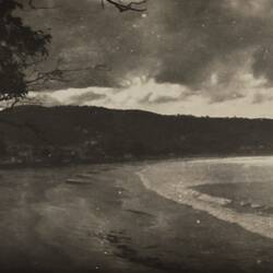 Photograph - Coastal Landscape, Lorne, Victoria, circa 1920s