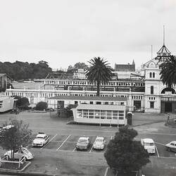 Photograph - Further Demolition of Northern Section of Western Annexe, Exhibition Building, Melbourne, 1967