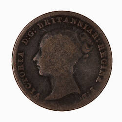 Coin - Groat, Queen Victoria, Great Britain, 1840 (Obverse)