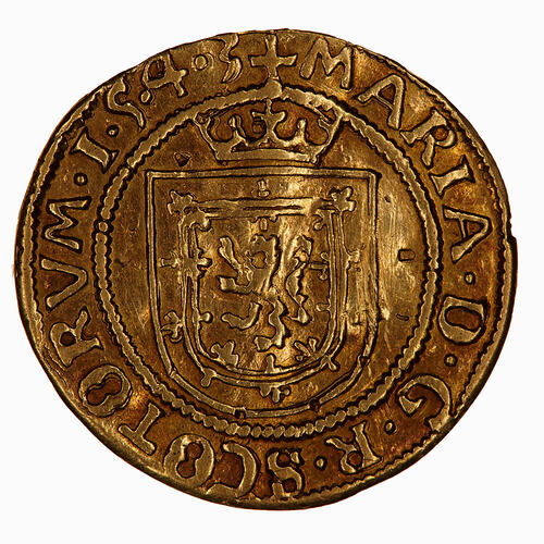 Coin - 20 Shillings, Mary, Scotland, 1543 (Reverse)