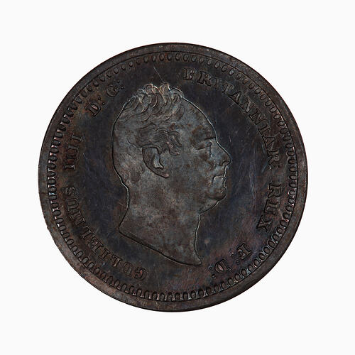 Coin - Twopence (Maundy), William IV, Great Britain, 1831 (Obverse)