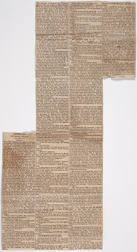 Newspaper Clipping - Caroline Chisholm,"Little Joe", The Empire, Sydney, 5 Mar 1860, from Scrapbook, Caroline Chisholm, circa 1844-1861