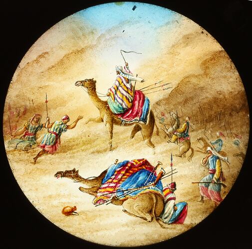 Lantern Slide - 'Sandstorm', 1850-1900