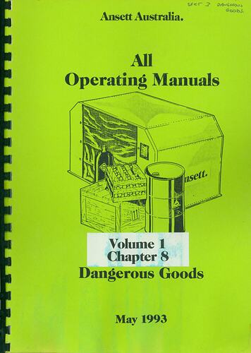 May 1993 Ansett Australia Operating manual