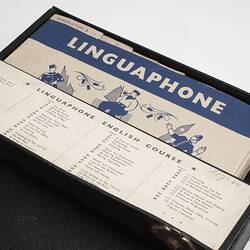 Set of Records - English Language Course, 'Linguaphone', circa 1950s