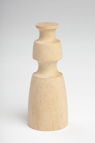 Chess Piece - Adolph Bruhn & Son, Wooden, White Knight, circa 1970-1990