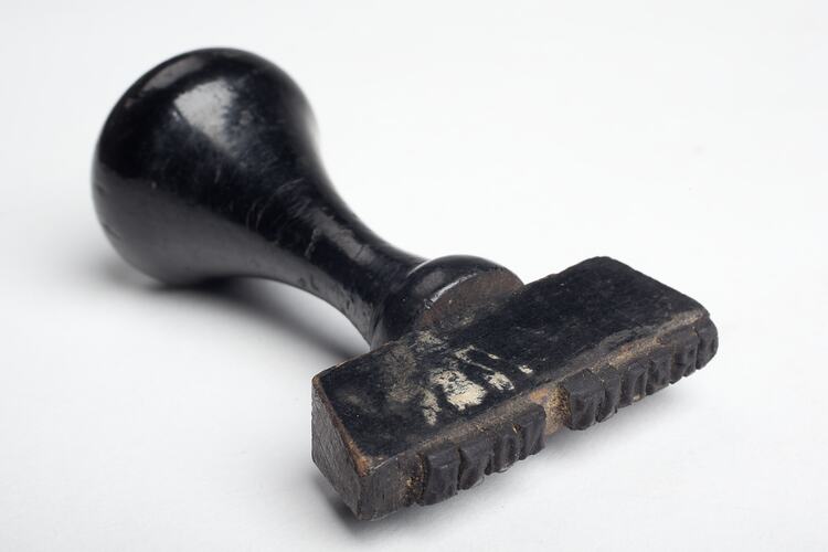 Rubber Stamp - Credit Note, circa 1930 - 1970