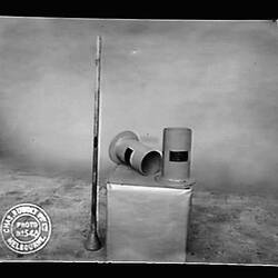 Glass Negative - Dolly Pots for North Broken Hill Ltd, Chas Ruwolt Pty Ltd, 1932