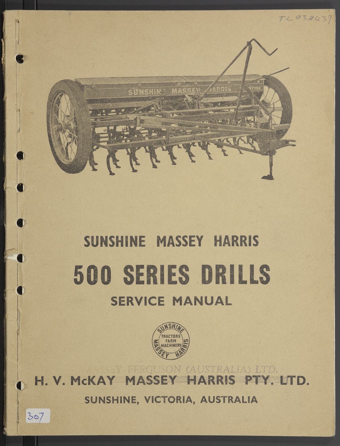 Farming Agriculture Mf Sun Suntyne And Sundelve 500 Series Seed Drills Instructions Reprint Bhawaltextile