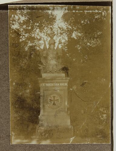 Photograph - Monument, Driver Cyril Rose, World War I, 1916-1919
