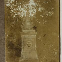 Photograph - Monument, Driver Cyril Rose, World War I, 1916-1919
