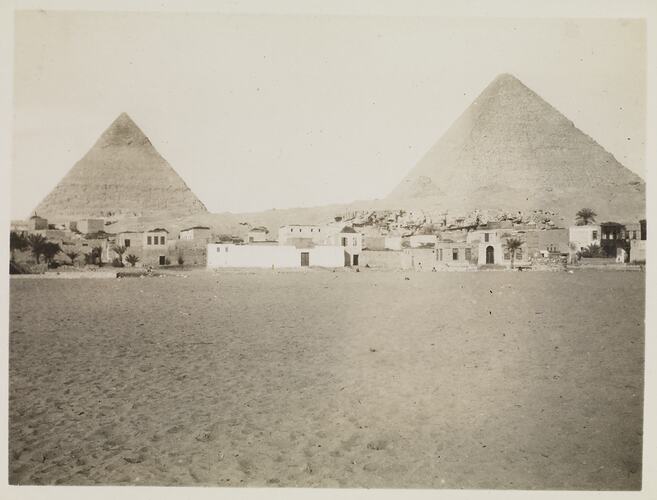 Mena Village, Egypt, Captain Edward Albert McKenna, World War I, 1914-1915