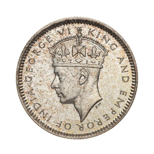 Proof Coin - 10 Cents, British Honduras (Belize), 1939