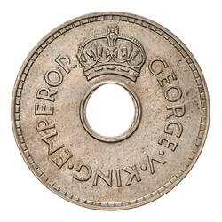 Coin - 1 Penny, Fiji, 1935
