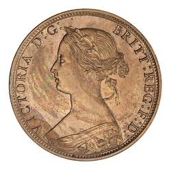 Proof Coin - 1 Cent, New Brunswick, Canada, 1861
