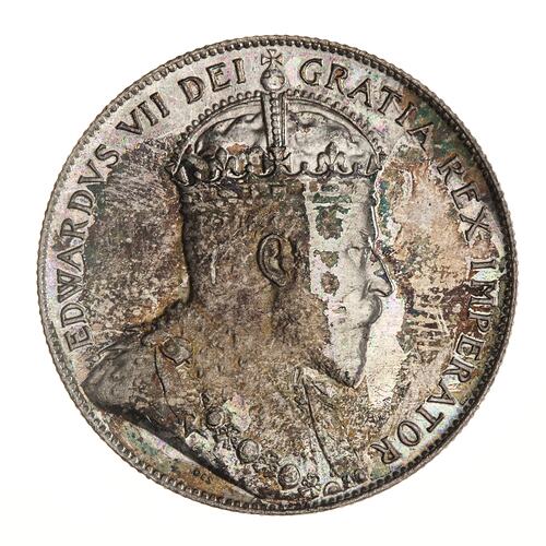 Coin - 50 Cents, Newfoundland, 1907