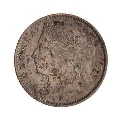 Coin - 10 Cents, Straits Settlements, 1882