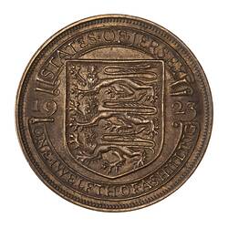 Coin - 1/12 Shilling, Jersey, Channel Islands, 1923