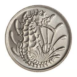 Coin - 10 Cents, Singapore, 1984