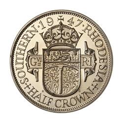 Proof Coin - 1/2 Crown, Southern Rhodesia, 1947