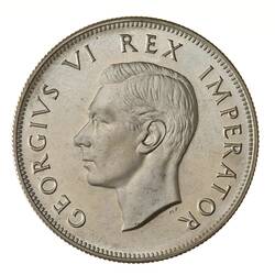 Proof Coin - 1/2 Crown, South Africa, 1937