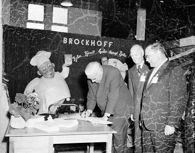 Brockhoff Biscuits Promotion, Exhibition Building, Carlton, Victoria, 1957