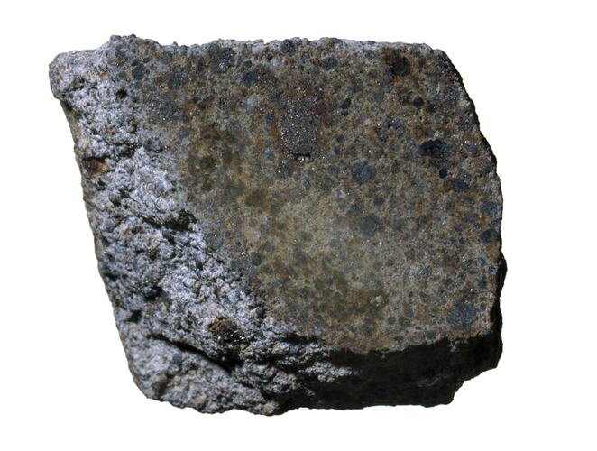 Meteorite specimen.