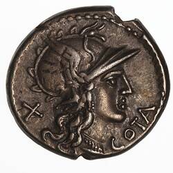 Coin - Denarius, M. Aurelius Cotta, Ancient Roman Republic, 139 BC