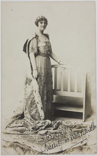 Portrait of the 'Queen of Dardanelles', 1915